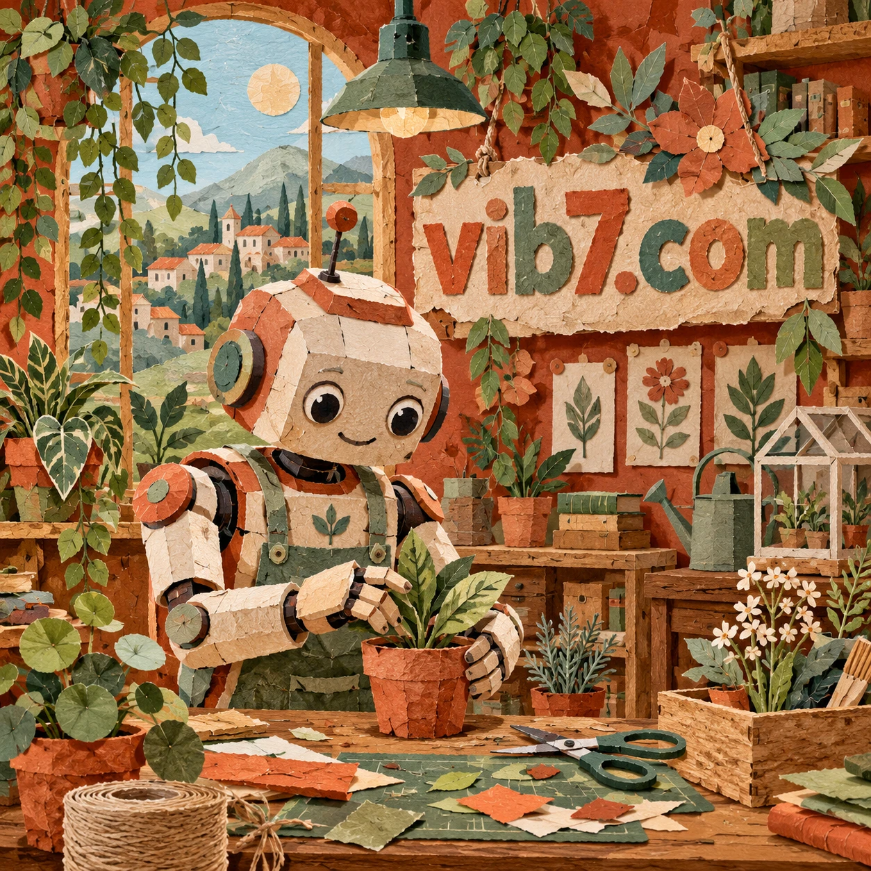 Ilustrasi bantuan Android vib7